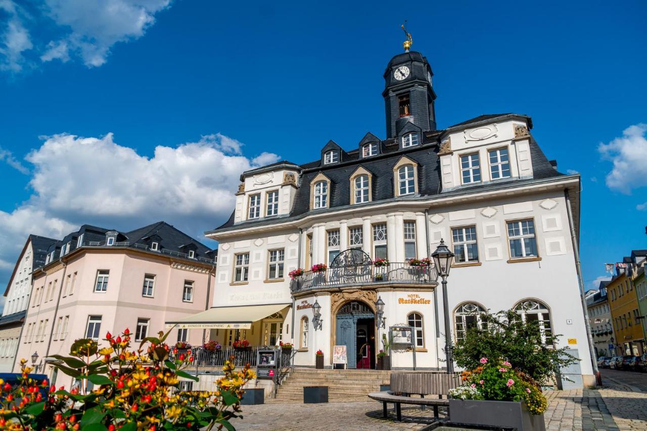 Hotel Ratskeller Schwarzenberg Schwarzenberg  Extérieur photo